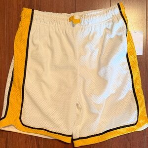 Forever 21 Kids White and Yellow Casual Shorts